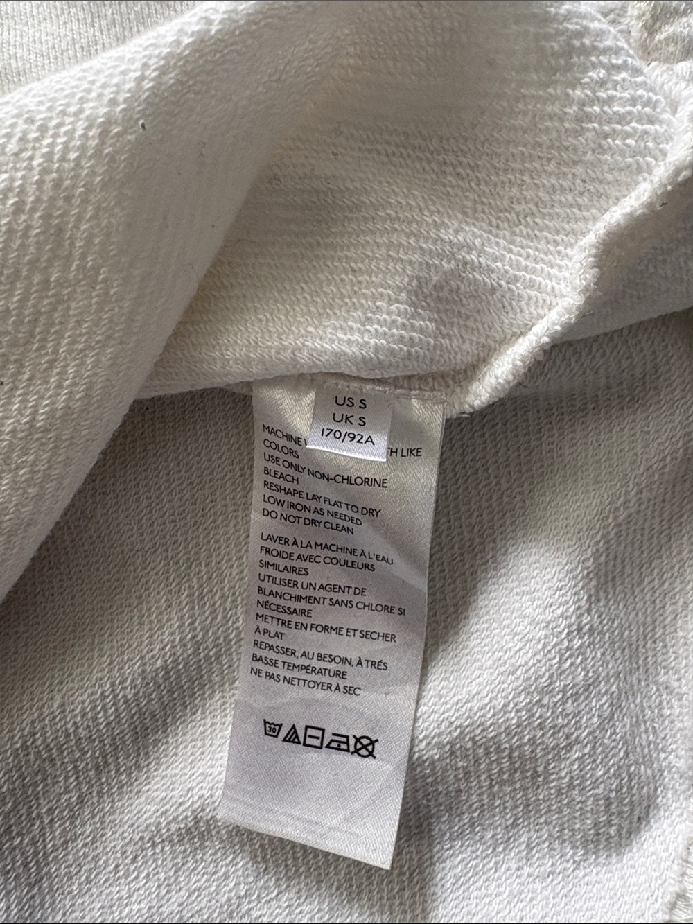 Anthropologie Garima Dhawan White Crewneck Sweatshirt - Picture 5 of 11